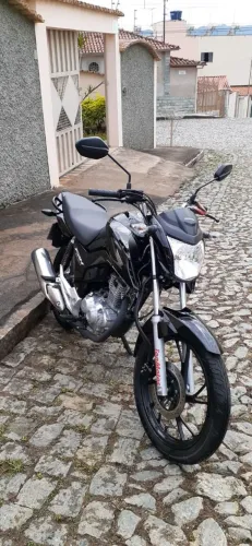 Honda CG Fan 160 2023 Preta | 6.700 km | Único Dono | Impecável