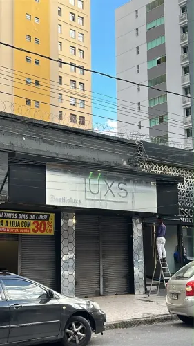 Estrutura para Placa de loja 