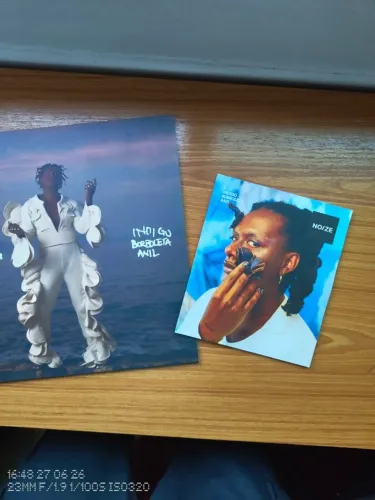 LP Vinil Liniker ? Índigo Borboleta Anil ? Noize ? Novo com Revista