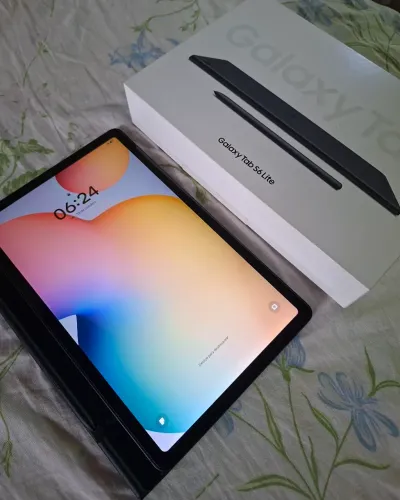 Samsung tab s6 lite, com caneta e capa original