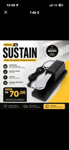 Pedal teclado