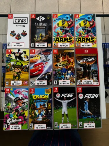 Jogos para Nintendo Switch