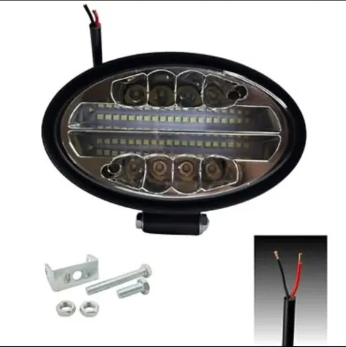 Farolete Led Oval 144w Auxiliar 12v 24v Universal Automotivo