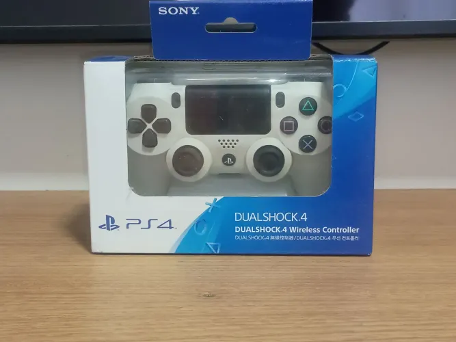 Controle PS4 DualShock 4 Branco Original - Na Caixa (Perfeito Estado)