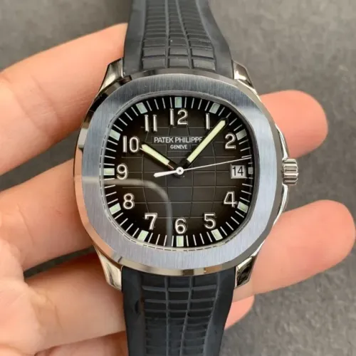 Relógio Patek Philippe Aquanaut Ref:5167 Mostrador Preto 40 Milímetros