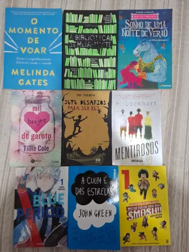 Desapego de livros e mangás - 9 livros por 80 reais (ler legenda)