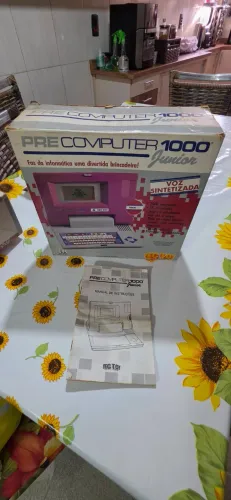 Pre Computer 1000 Junior Tec Toy Original Completo na Caixa | Manual + Discos | Item de Co