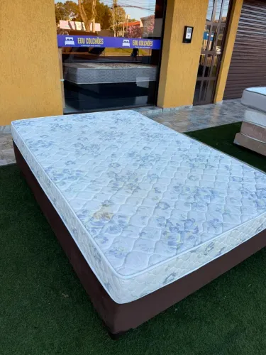 Cama de Casal com colchão D33 USADO - Entrego hoje!