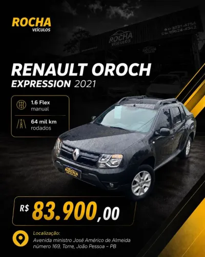 Renault Duster Oroch Express 1.6 Flex 16V Mec. 2021