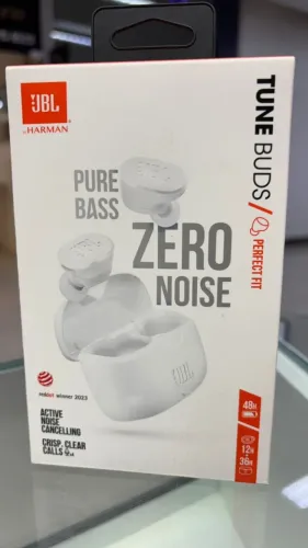 FONE DE OUVIDO BLUETOOTH JBL TUNE BUDS ZERO NOISE - BRANCO