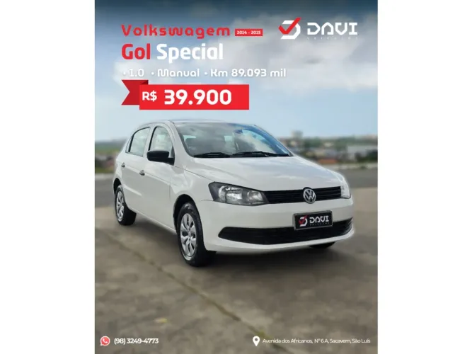 Volkswagen Gol Geração V Selecao 1.0 8V MI Total Flex Mec. 4P 2015