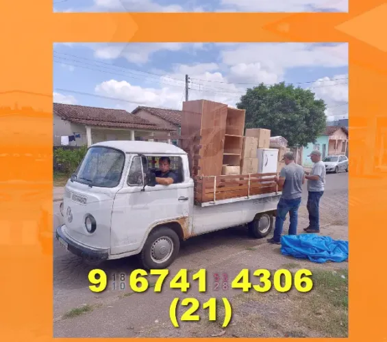 Mudança? Rápido e fácil! Contate já! 21?9?6741?4306 com Paulo!