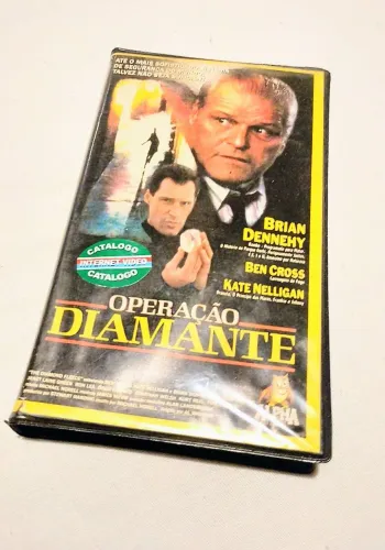 Filme Operação Diamante VHS antigo