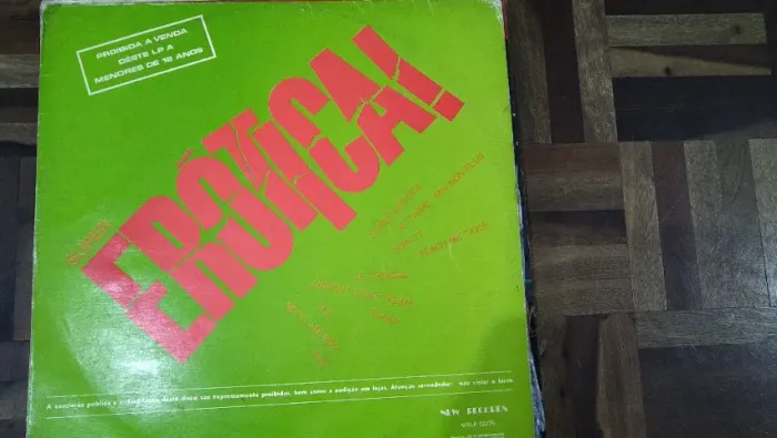 Disco vinil Super Erótica