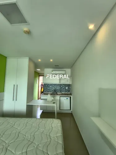 Flat para vender com 25,6m², 1 quarto, 1 garagem - Porto de galinhas