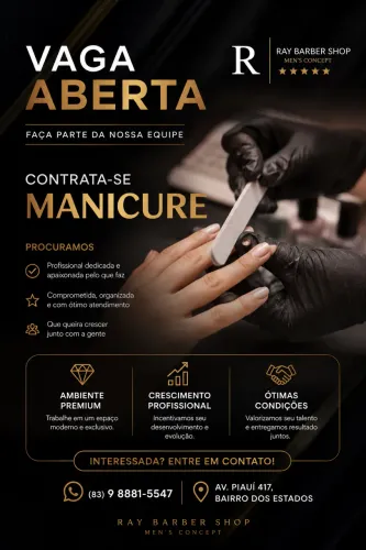 VAGA PARA MANICURE