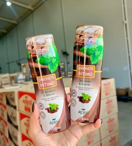 Sabonete Íntimo Chocolate com Menta 200ml - Apinil