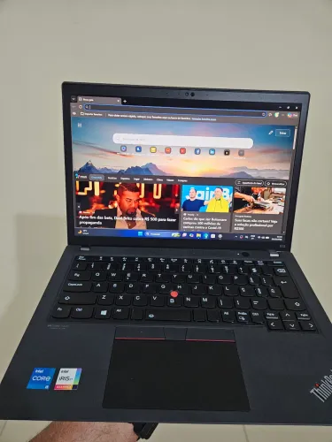 Notebook Thinkpad i5 de 11° geração, 16gb de ram, ssd 256 nvrme, placa de vídeo ires xe