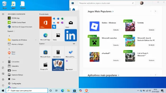 Formatação e Novo Sistema operacional Windows/Linux