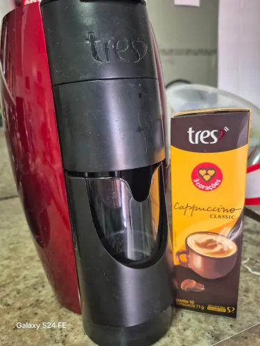 Cafeteira elétrica de expresso três corações LOV