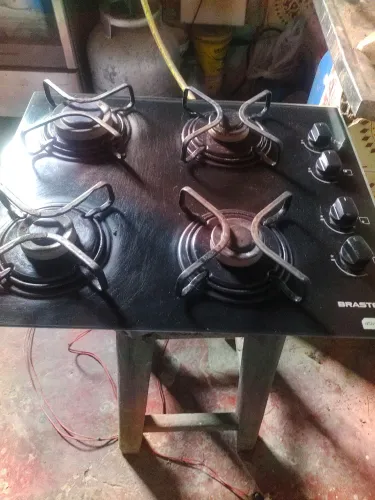Fogão Cooktop 4 bocas Brastemp 