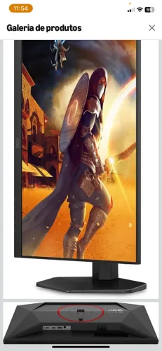Monitor gamer Full HD 180Hz 0,5 ms Aoc