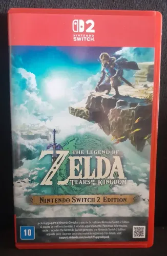 Jogo The Legend of Zelda Tears of the Kingdom Nintendo Switch 2 Físico Usado