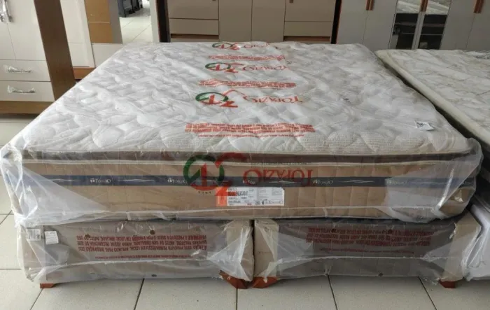 Cama King Size Topázio Nova - Confortável e Espaçosa | Entrega Grátis