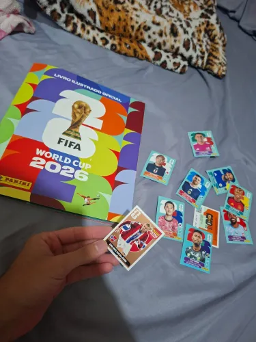 Álbum da Copa do Mundo - 2026 - ORIGINAL - + Haaland bronze - +120 figurinhas