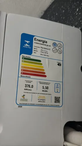 Ar condicionado Philco split 9000btus eco inverter + transformador
