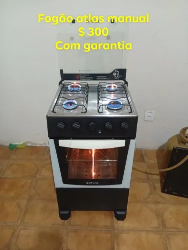 Fogão atlas manual