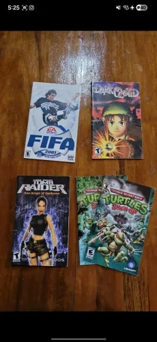 Encartes e manuais PlayStation 2
