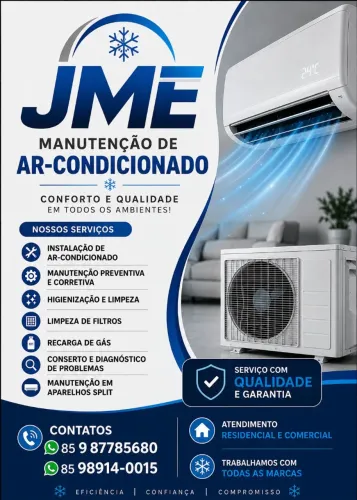 JME | Serviços Elétricos e Ar-Condicionado - Instalação e Manutenção