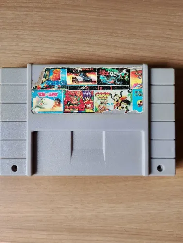 Cartucho multi jogos super nintendo paralelo