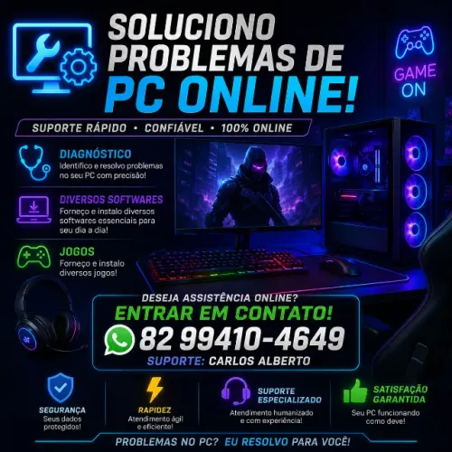 Resolvo tudo em seu PC