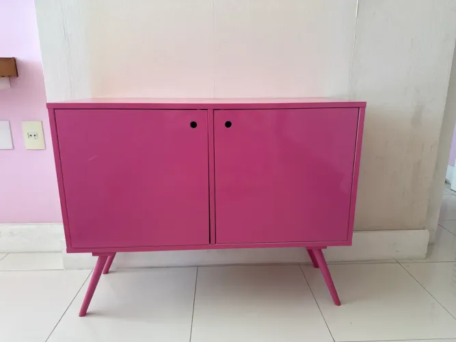 MÓVEL RACK ROSA