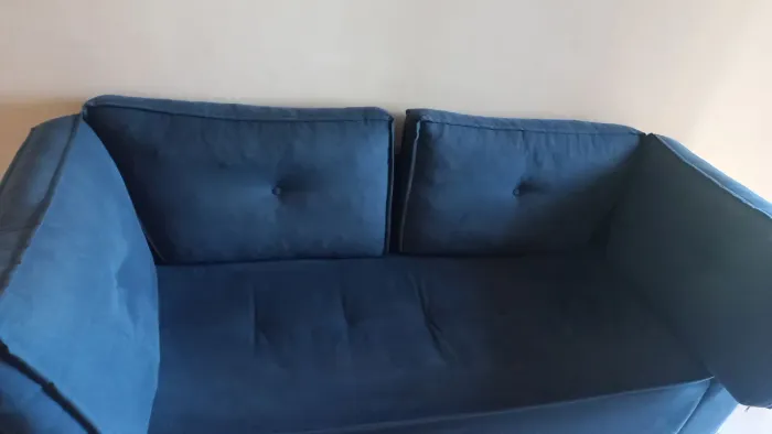 Sofa em L, seminovo.