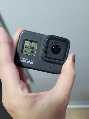 GoPro HERO8 Black à Prova Dágua 12MP 4K Wi-Fi - Preto<br>