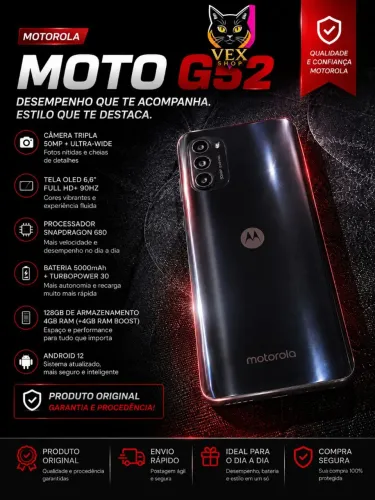 Celular moto g52