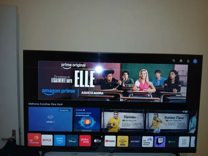 Smartv lg 4k 55 polegadas