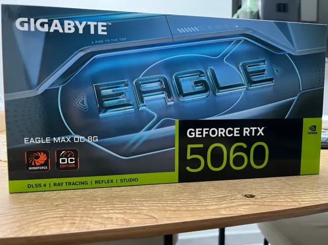 Placa de Vídeo RTX 5060 Eagle Max OC - Lacrada Com NF