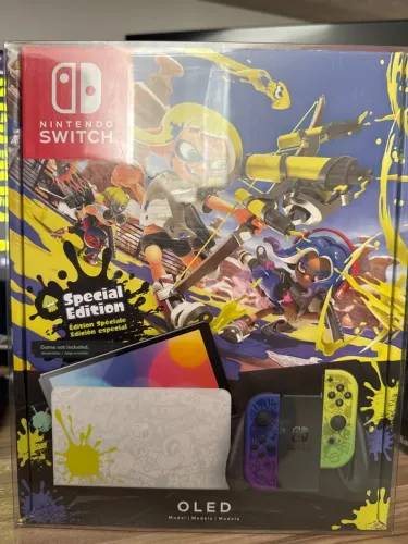 Nintendo Switch Oled Splatoon 3 Special Edition
