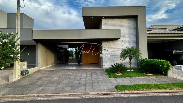 Condomínio Village Damha IV - Casa à venda MOBILIADA E DECORADA, com 3 quartos suítes, áre