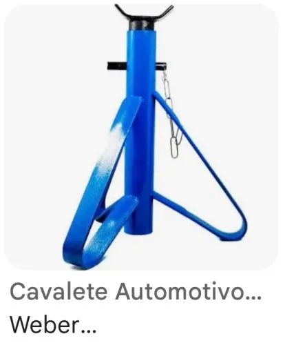 Cavalete 2 Ton para carro passeio