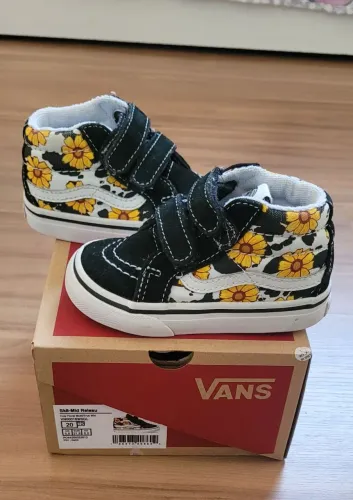 Vendo tênis floral, vans original, N° 20 pouco usado