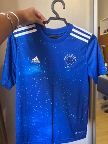 Camisa Adidas Cruzeiro 2022/23 - juvenil 12 anos