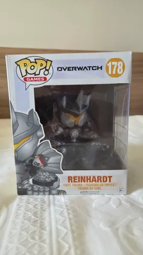 Funko Pop Reinhardt - Overwatch (Tamanho Maior)