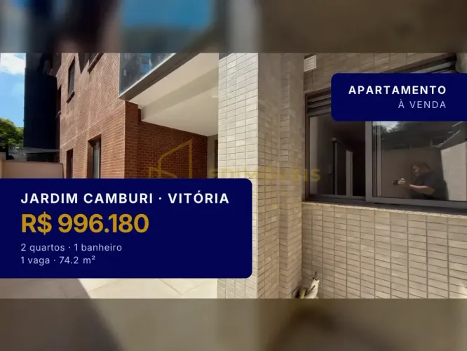 Incrível Apartamento com Garden em Jardim Camburi Pronto para Morar!