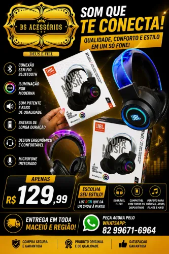 FONE BLUETOOTH GAMER 