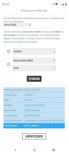 Motocicleta para quem gosta de estrada